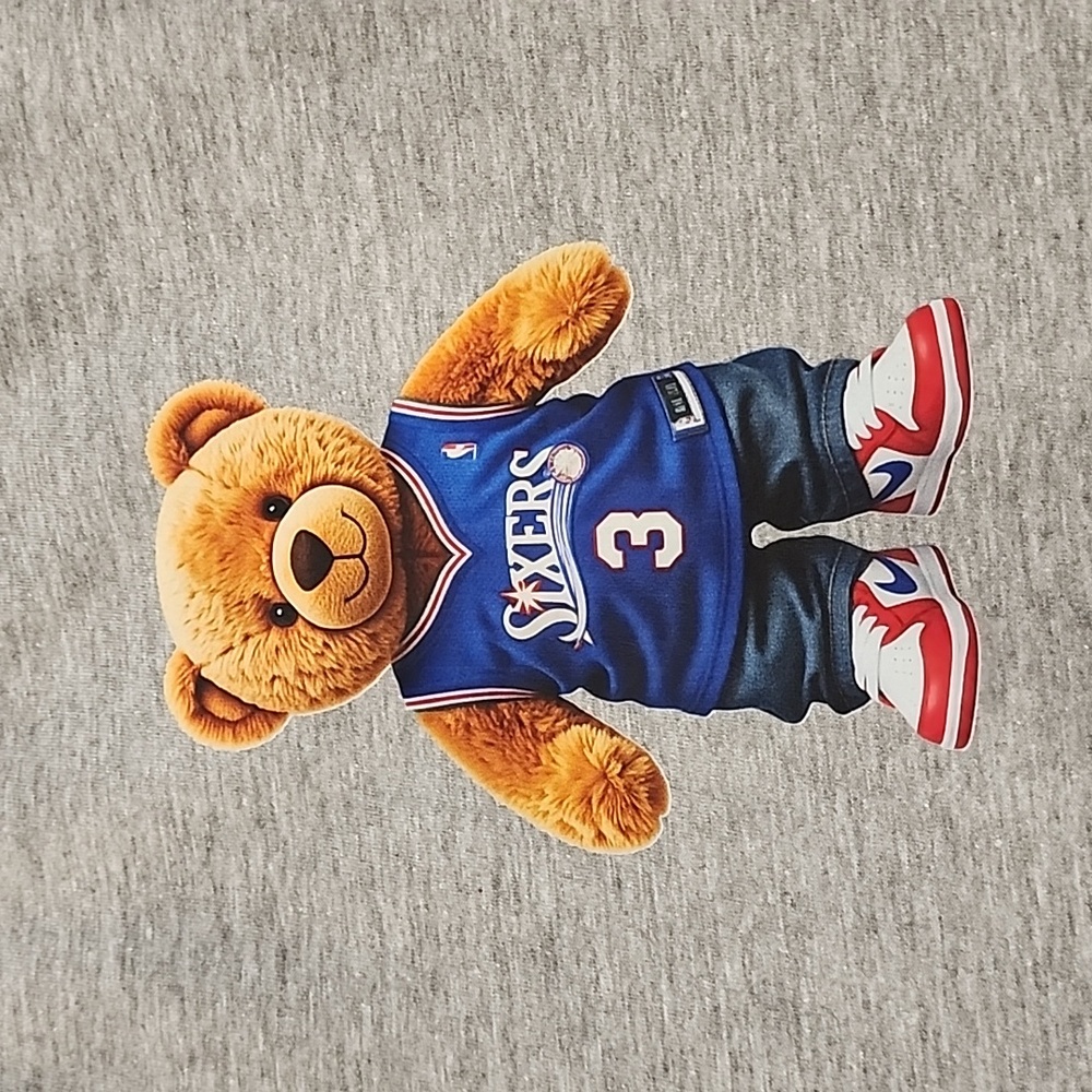 ⭐️ Sixers Brotherly Love Bear Tee